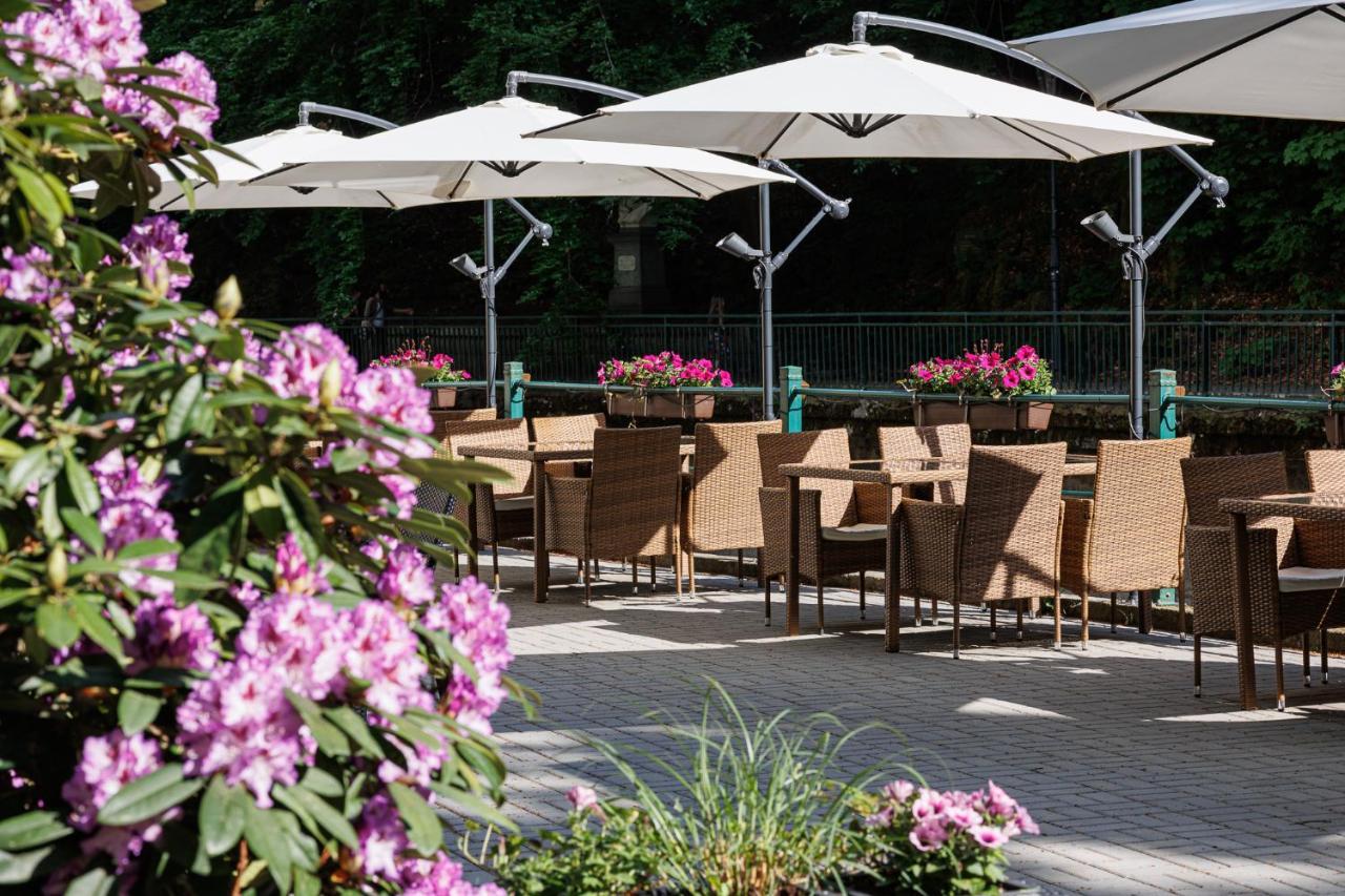 Villa Basileia Riverside Karlovy Vary Bagian luar foto